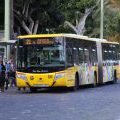 Gelenkbus Gran Canaria in Las Palmas